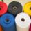 Grommets and washers for industrial fabrics